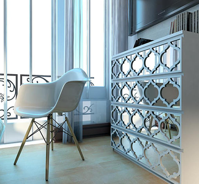 Furna: Mirrored Dresser